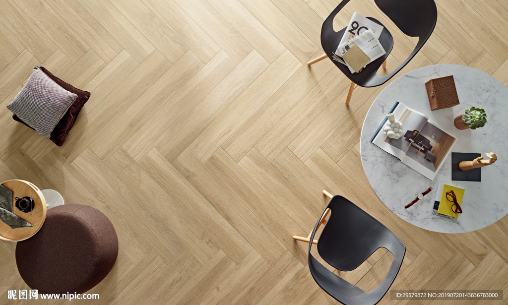 北欧简约现代 瓷质大板展示空间