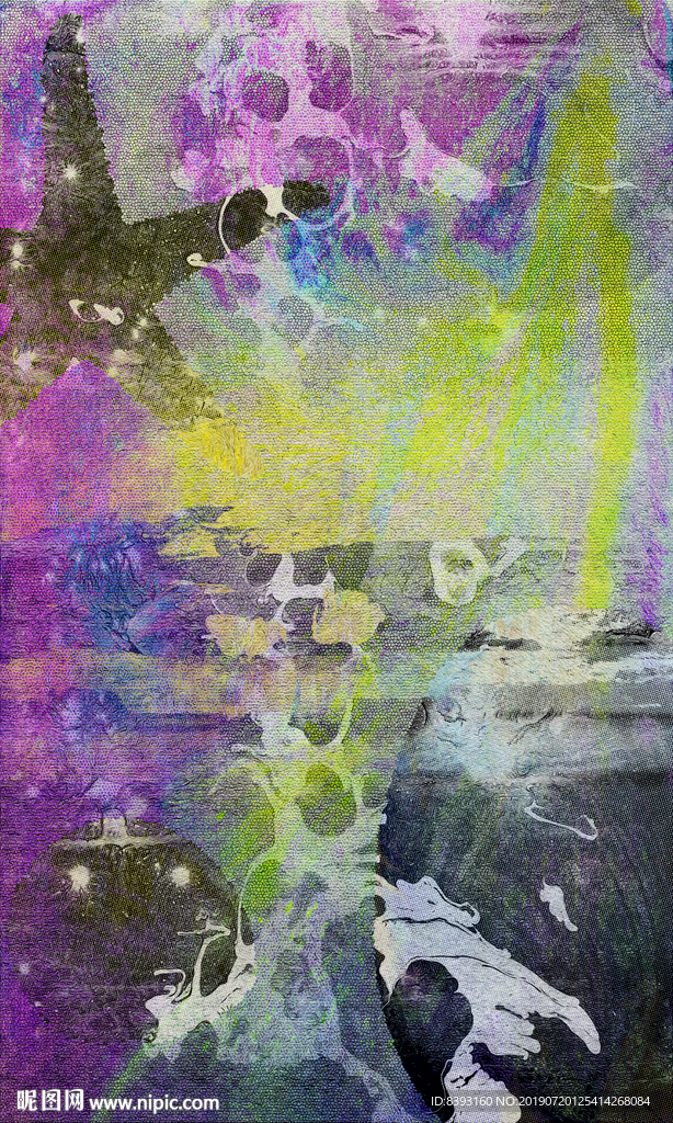数字抽象画
