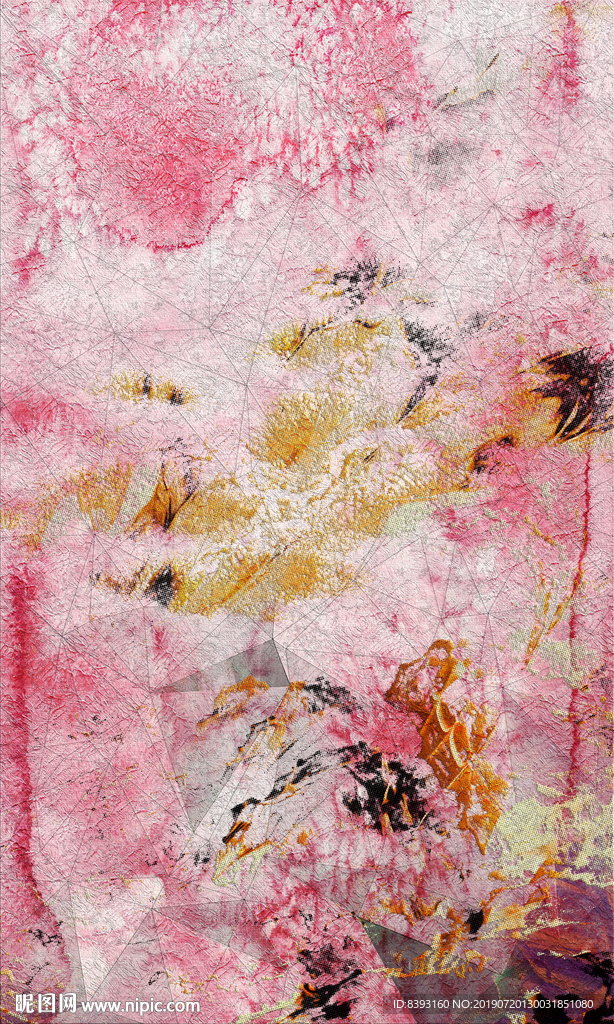 线条油画