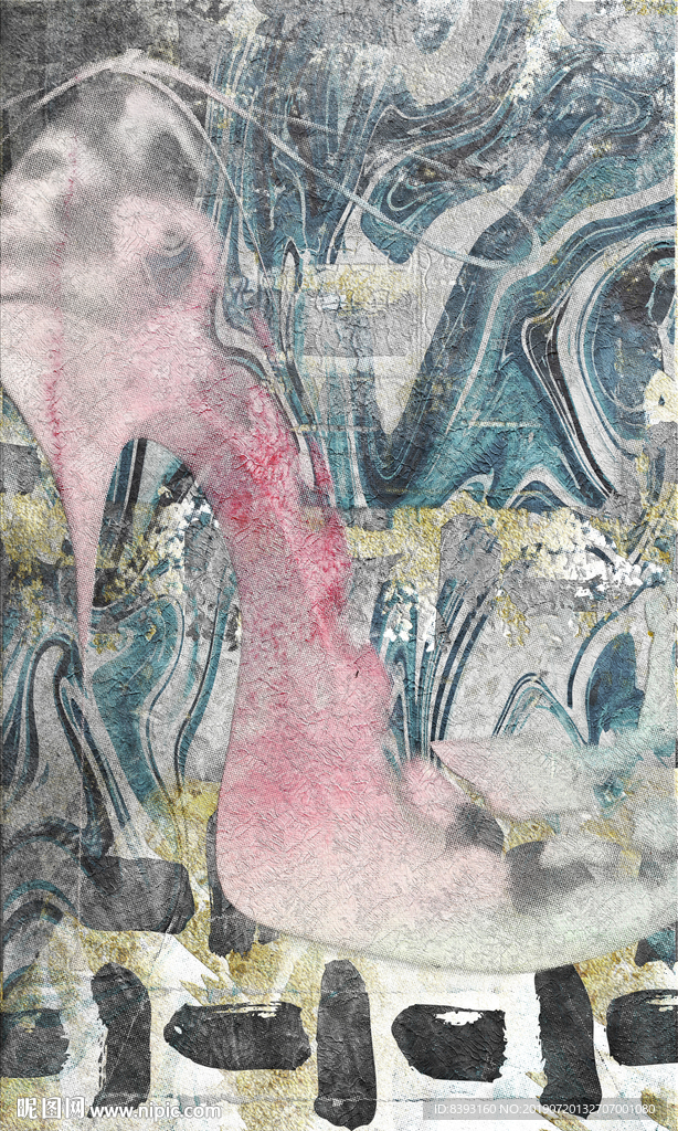 色彩油画