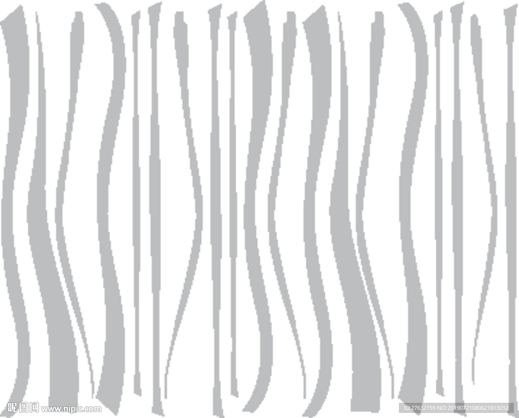 矢量花纹 花瓣花朵 曲线造型线