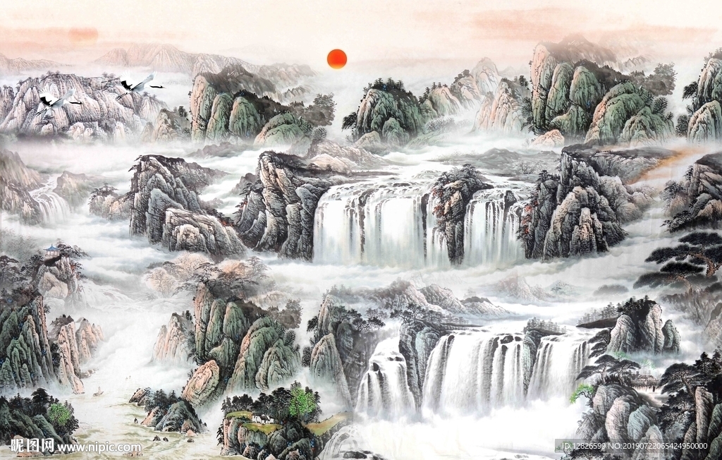 国画山水