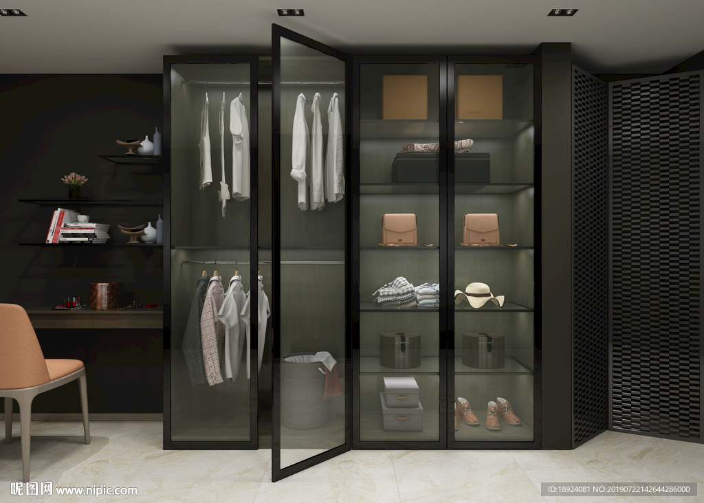 衣柜 衣帽间 全屋定制 超高清