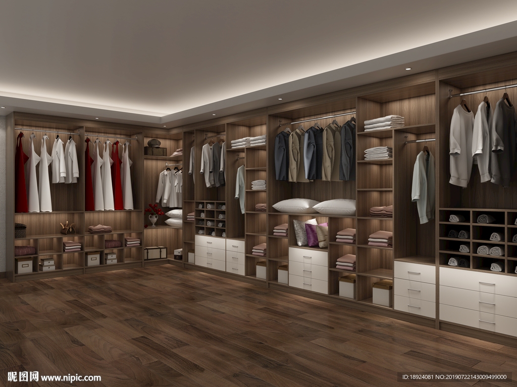 衣柜 衣帽间 全屋定制