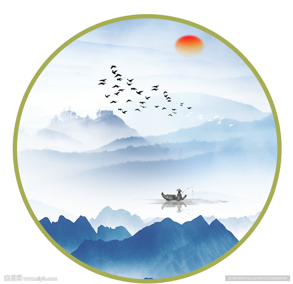 水墨山水