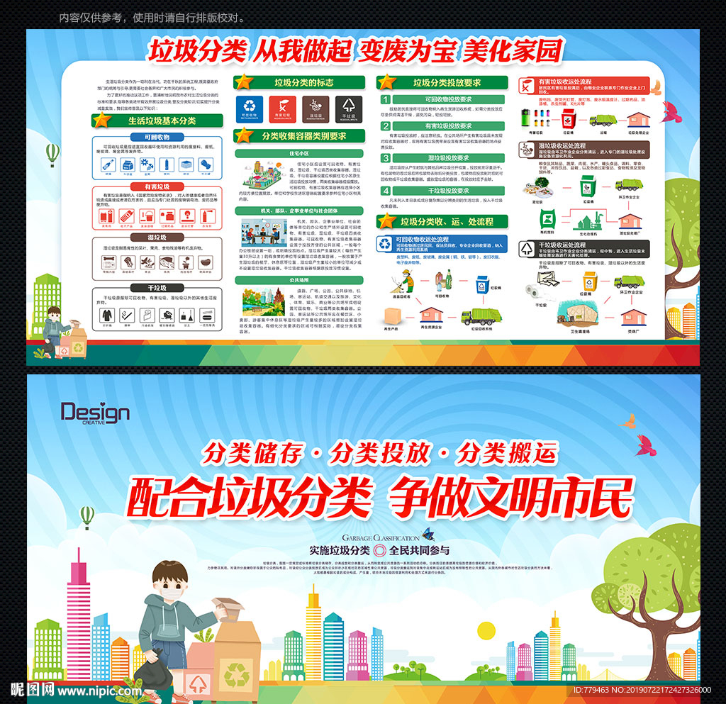 垃圾分类标语