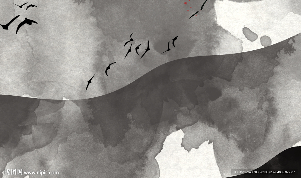 抽象水墨