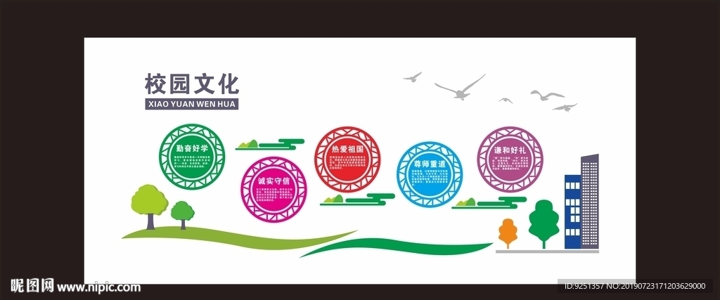校园文化 校园文化墙