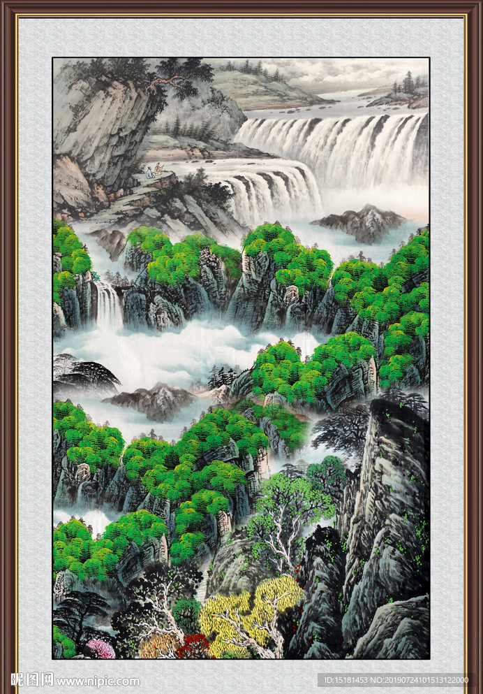 山水风景图