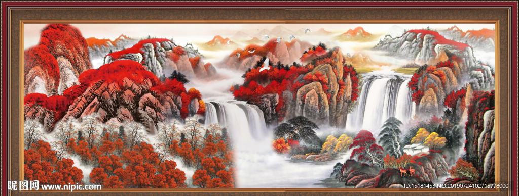 国画山水