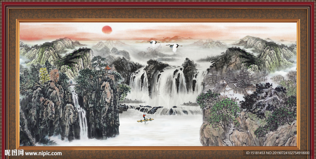 国画山水