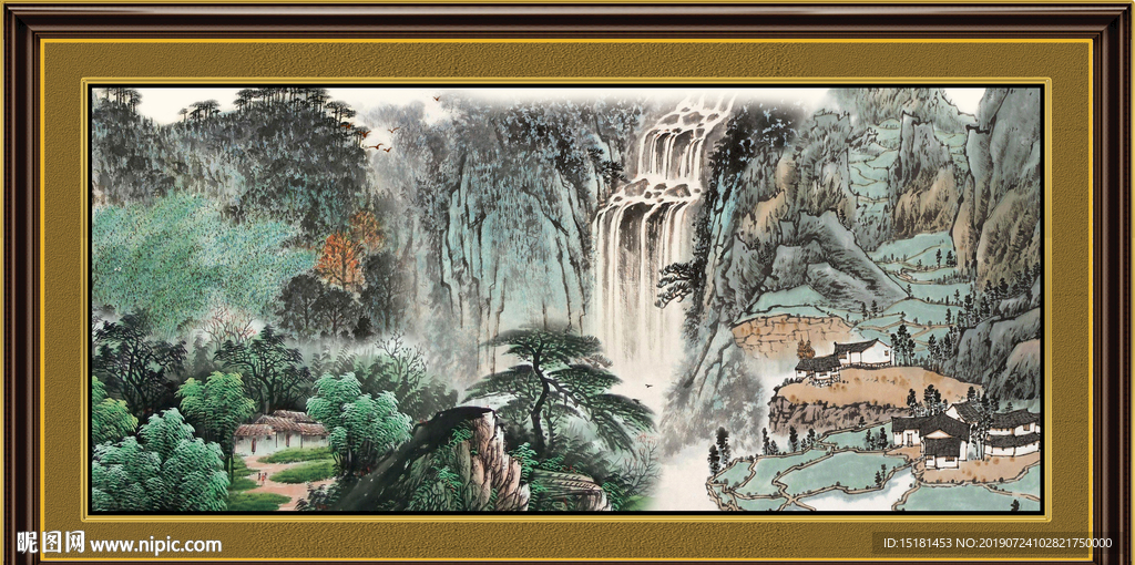 国画山水
