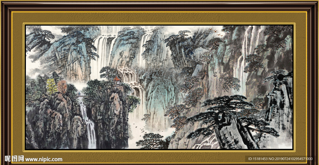 国画山水