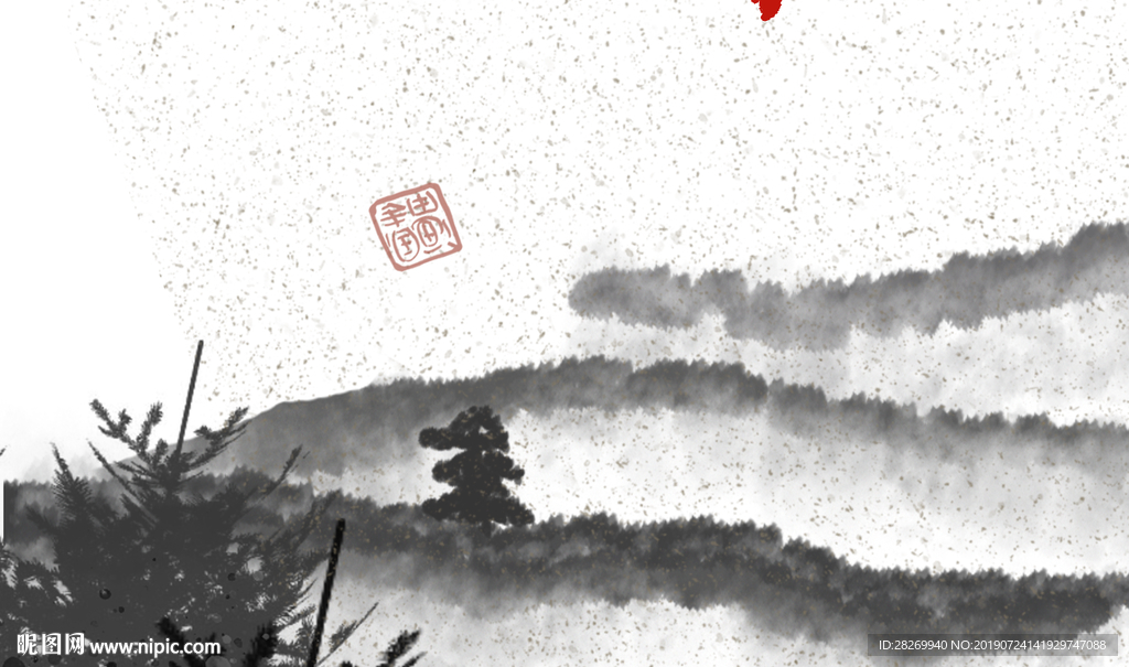 新中式背景墙