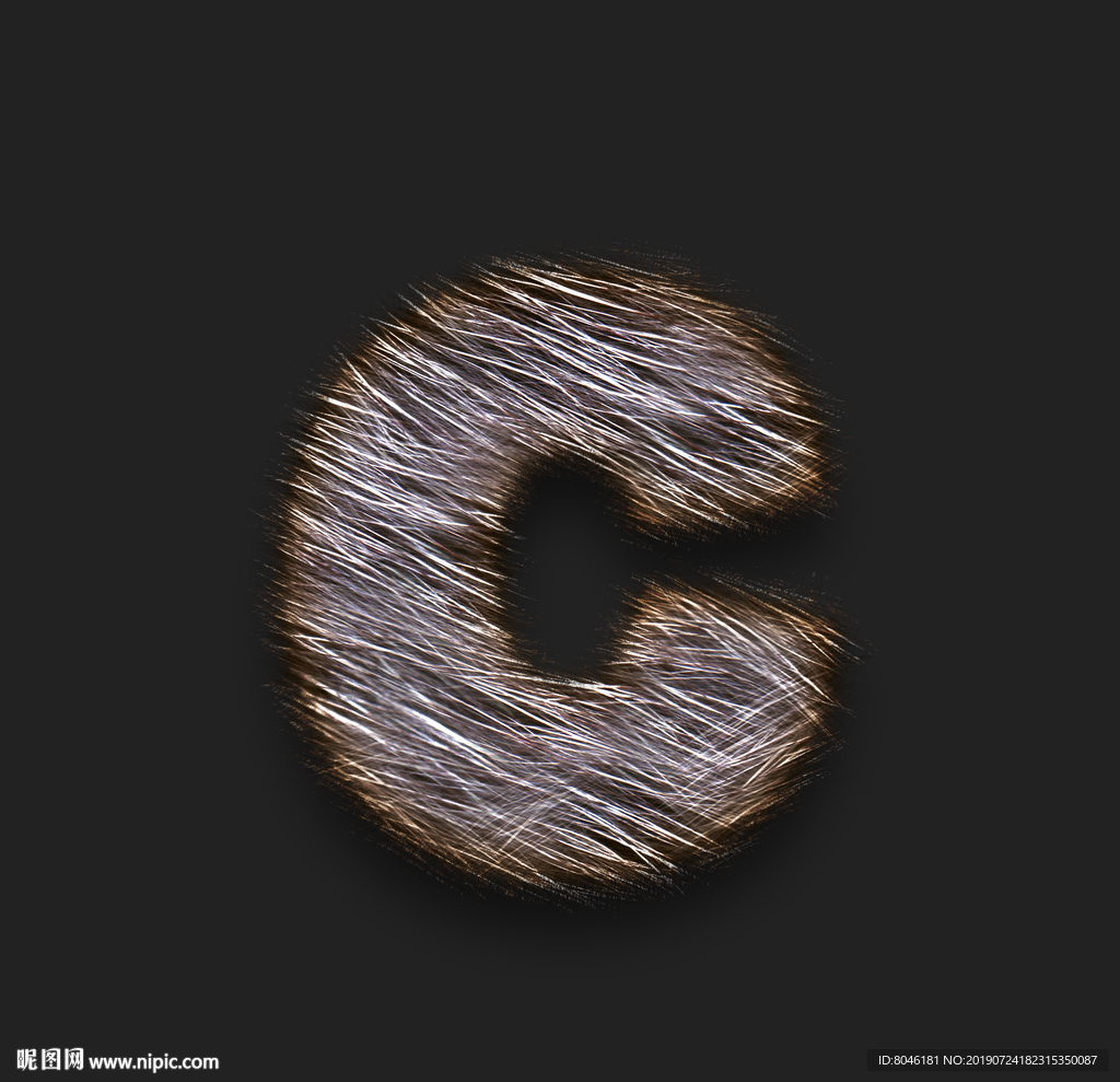 皮毛字体