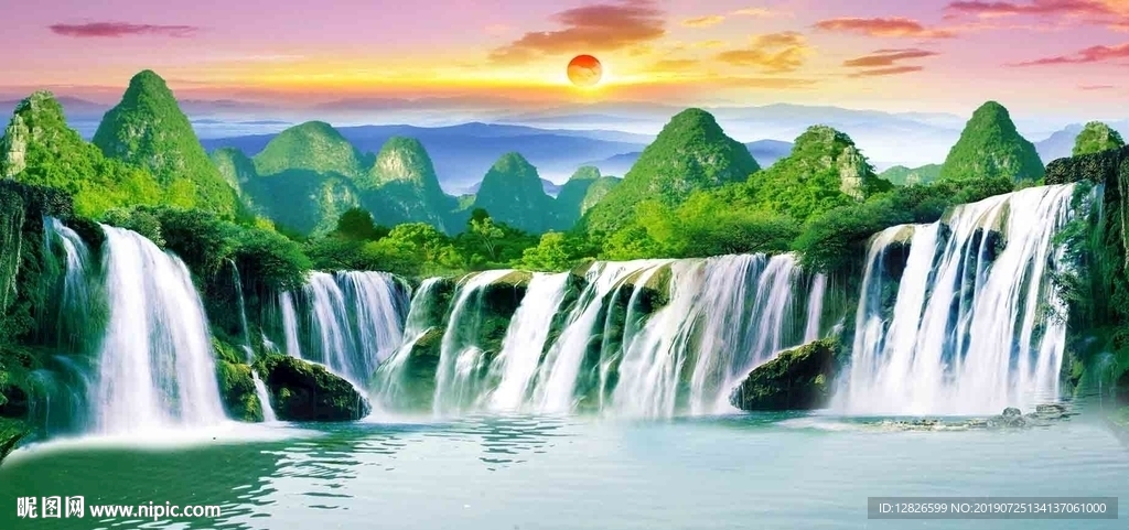 风景山水画