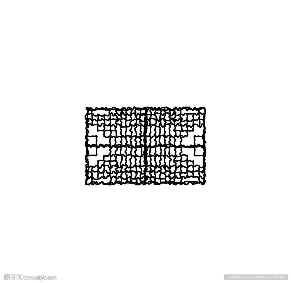 抽象雕花背景墙