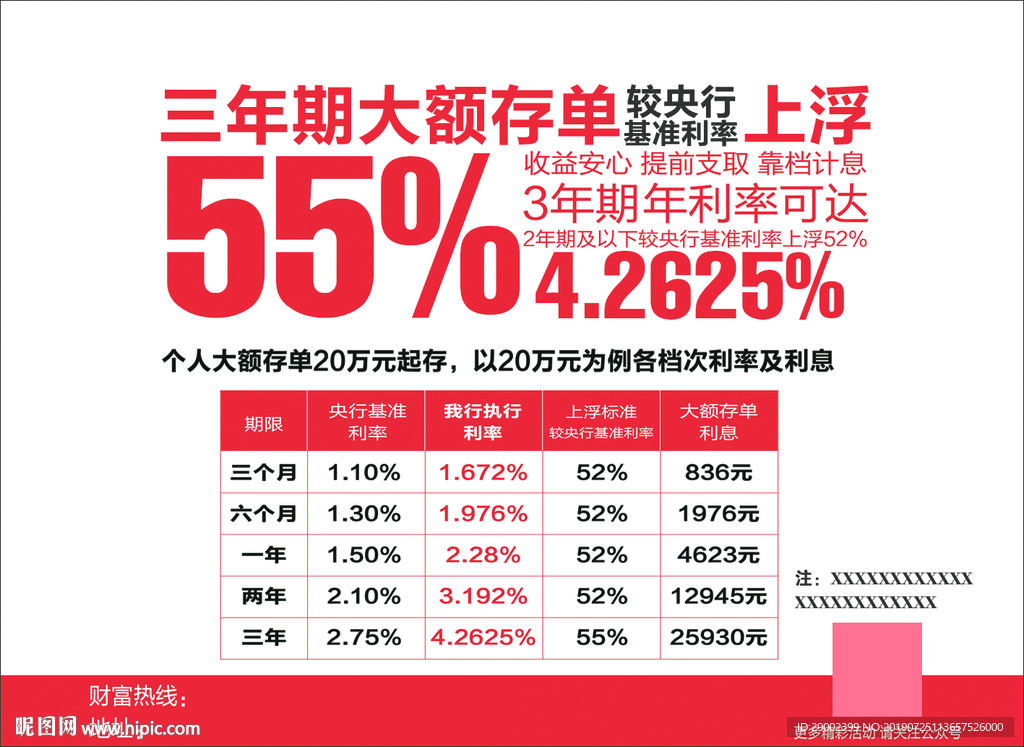 大额存单广告