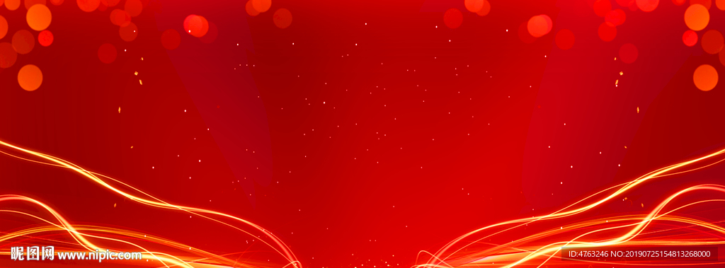 红色背景