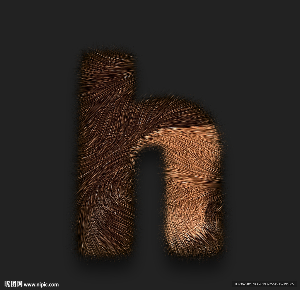 皮毛字体