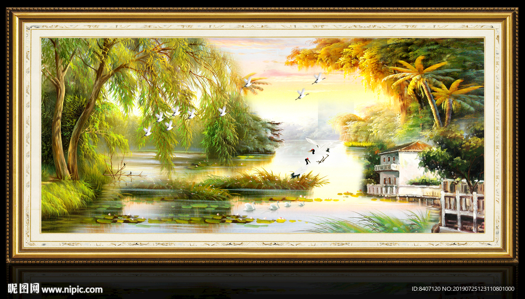 油画风景