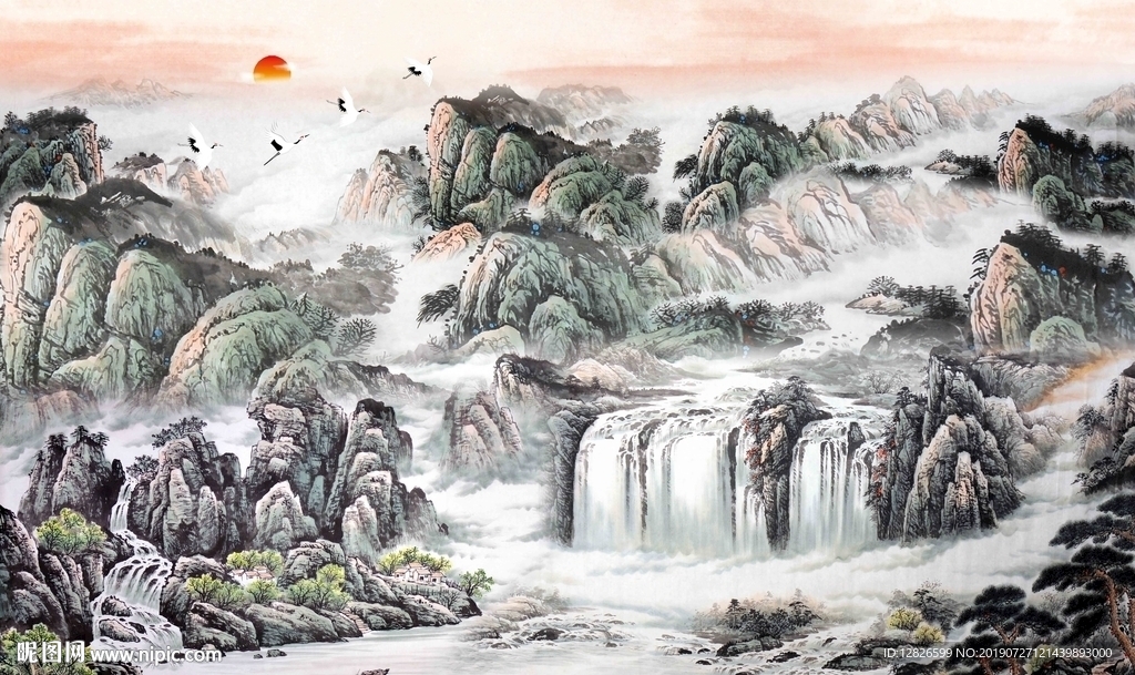 国画山水