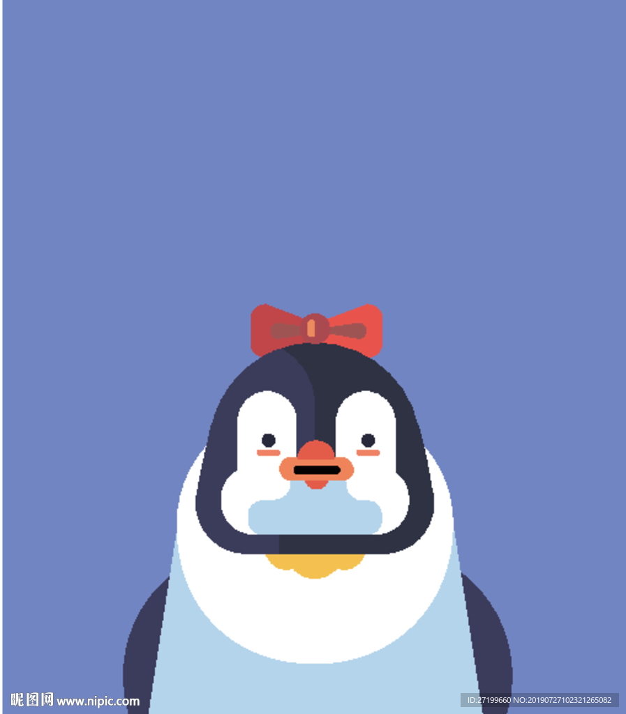 企鹅插画
