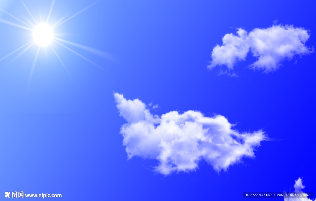 蓝天白云