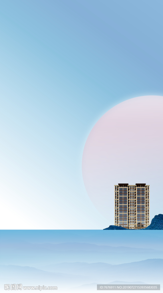 地产中式修图