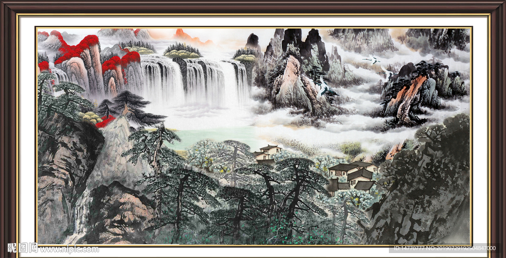 山水风景图
