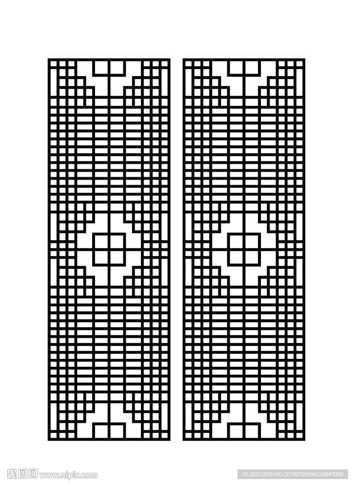 镂空雕花