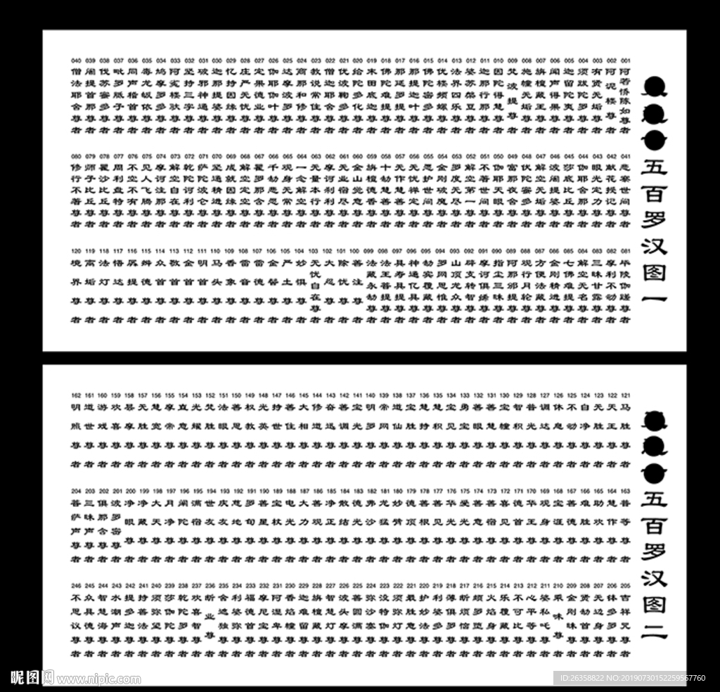 五百罗汉