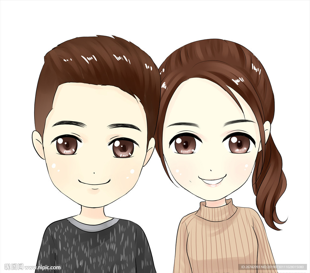 原创Q版 PSD精细分层人物