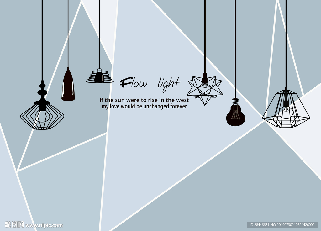 卡通儿童房背景墙