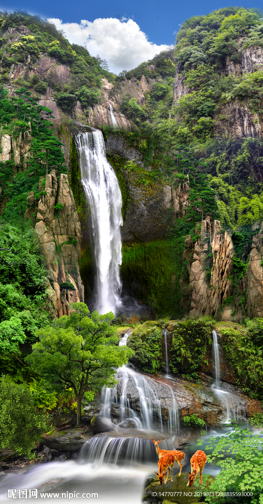 玄关山水风景