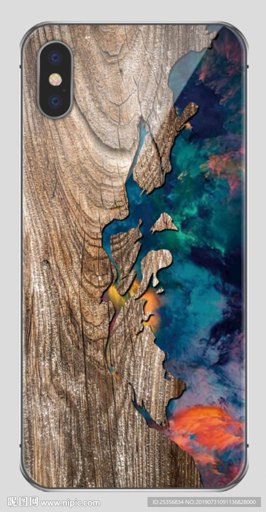 木纹手机壳