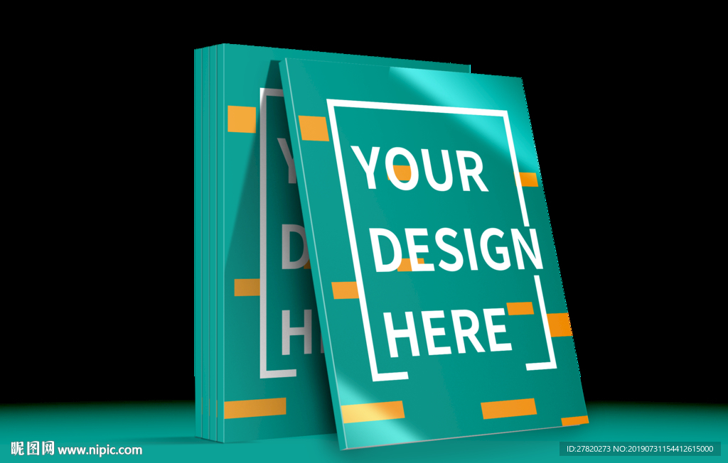 画册封面样机