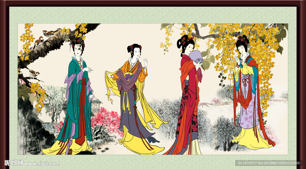 仕女图
