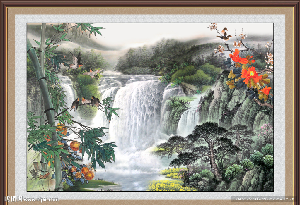 山水风景画