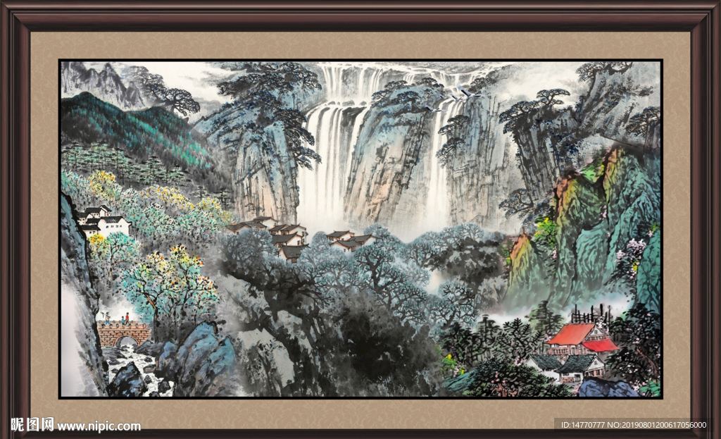山水风景画