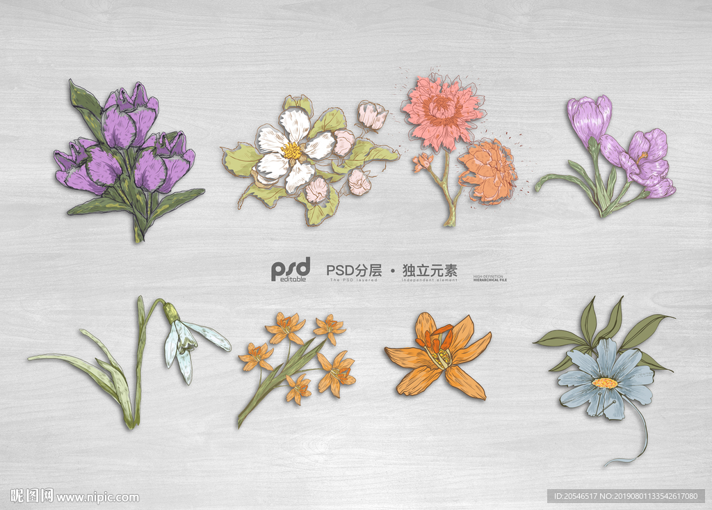 花
