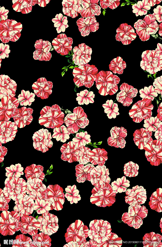 玫瑰花团