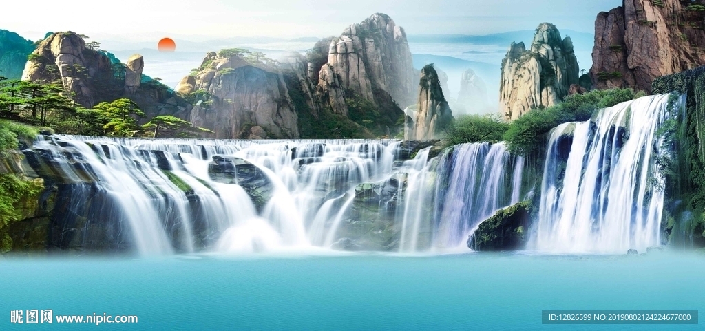 山水风景画
