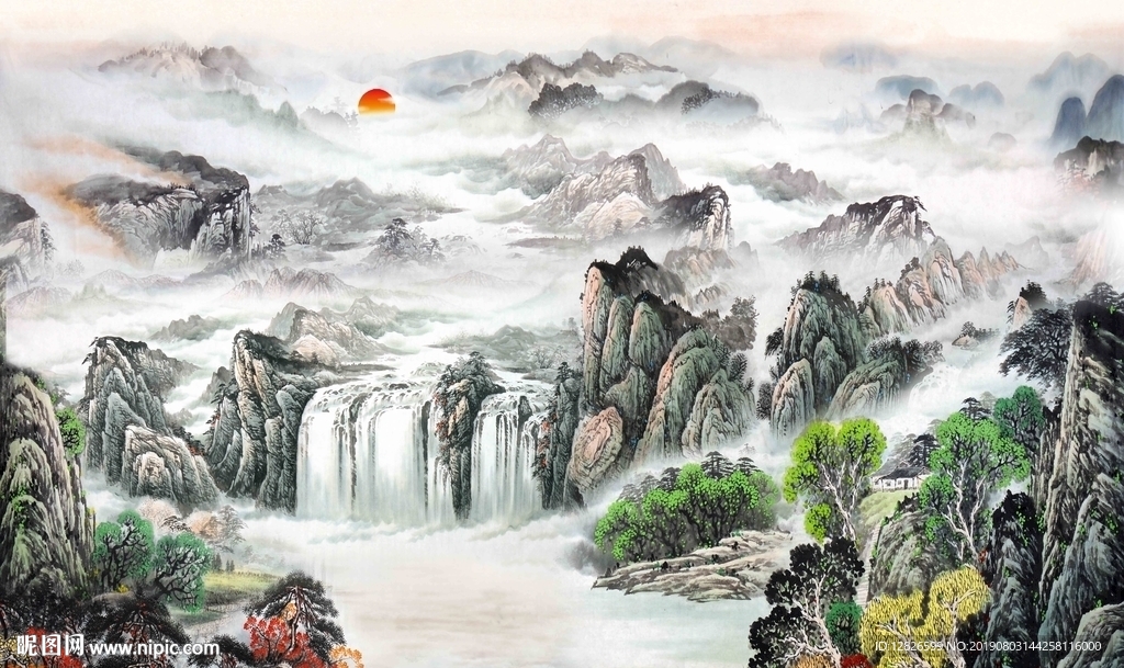 国画山水