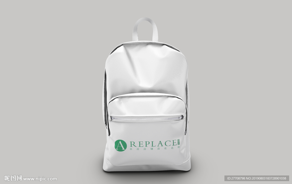 运动双肩包样机