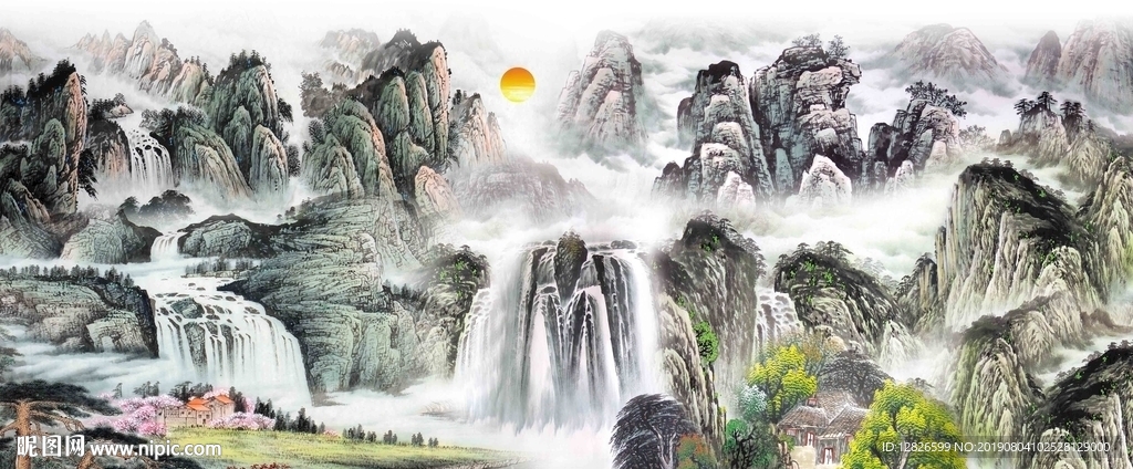 国画水墨