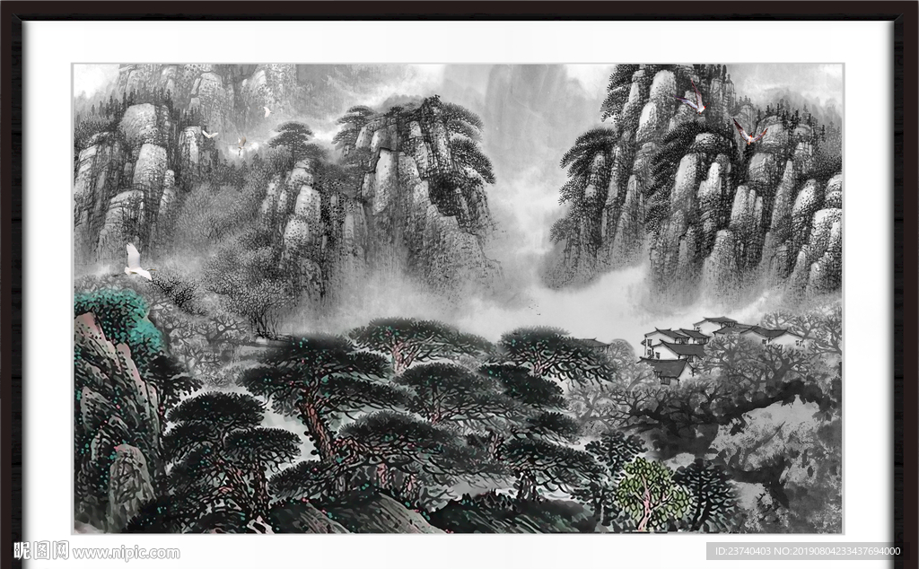 国画山水