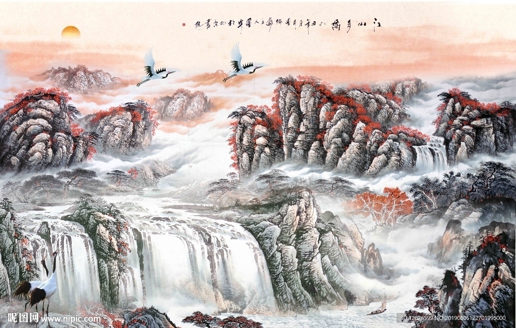 山水装饰画