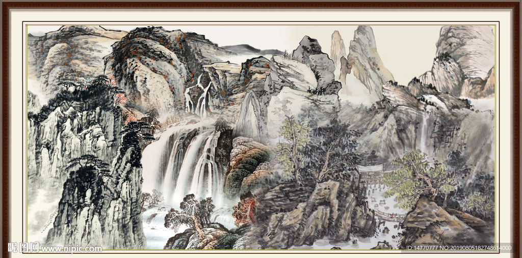 山水风景图