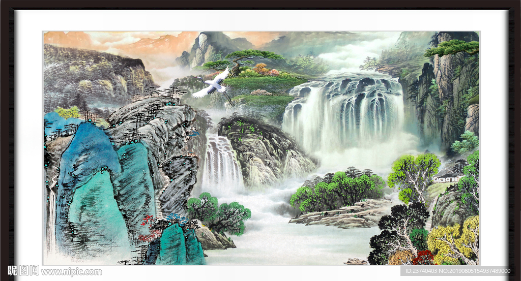 国画山水